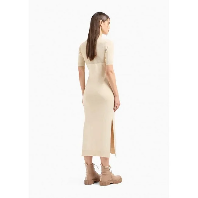 Vestido Armani Exchange Beige Mujer