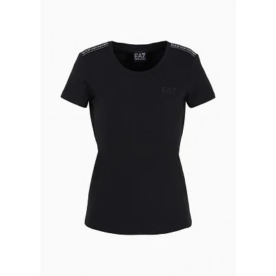 Camiseta Armani Negra Logo...