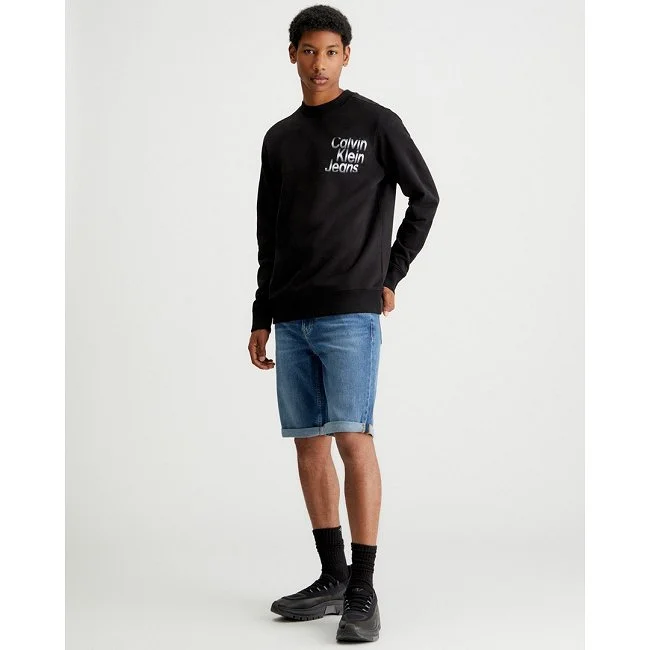 Sudadera Calvin Klein Negra Hombre