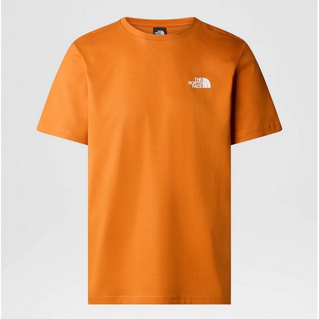 Camiseta The North Face Naranja Logo...