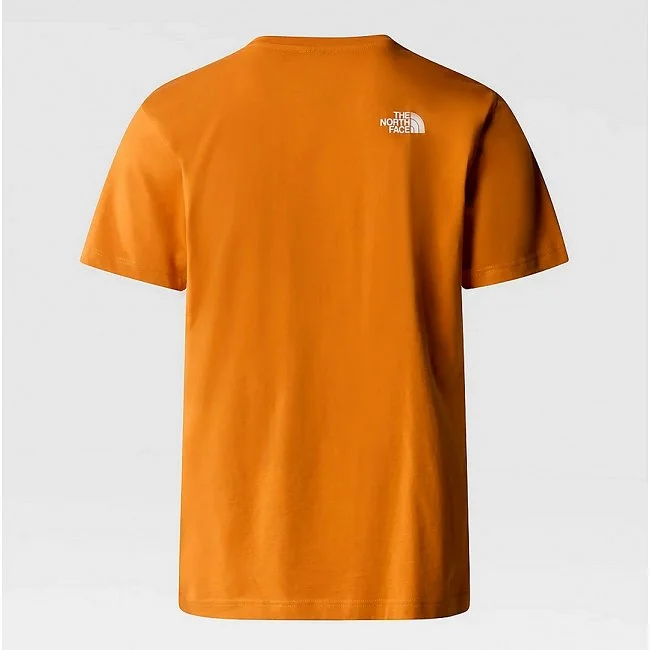 Camiseta The North Face Naranja Hombre
