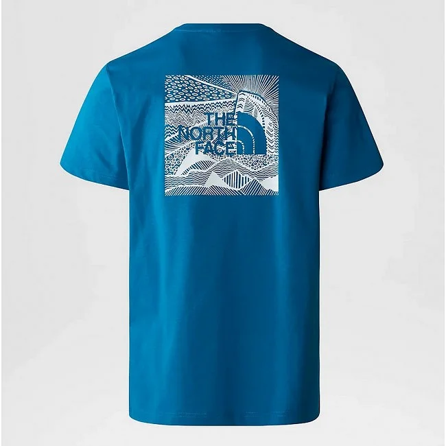 Camiseta The North Face Azul Hombre