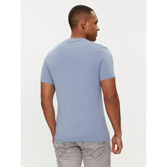 Camiseta Guess Hombre Azul Camiseta Guess Hombre Azul