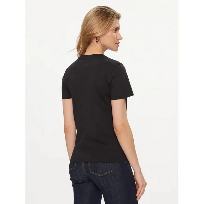 Camiseta Guess Negra Mujer