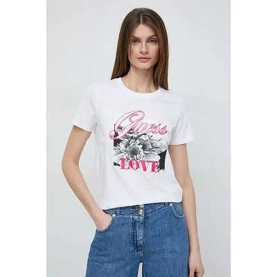 Camiseta Guess Blanca Logo...