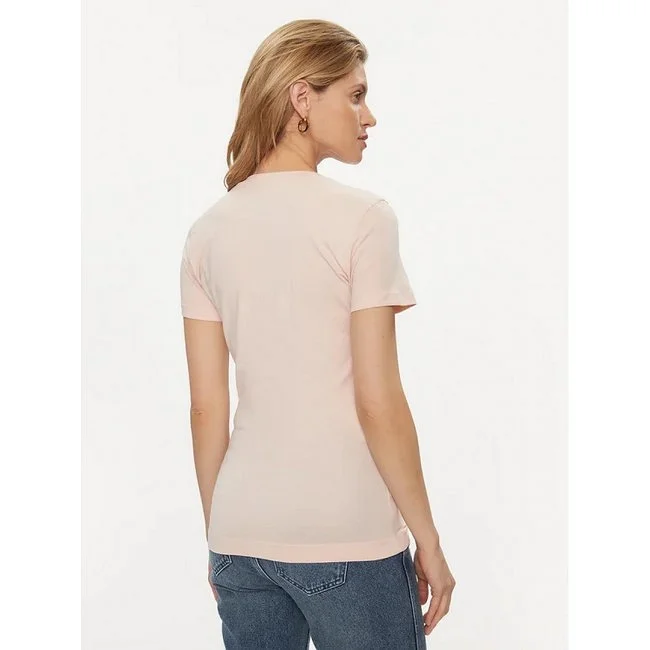 Camiseta Guess Rosa Mujer