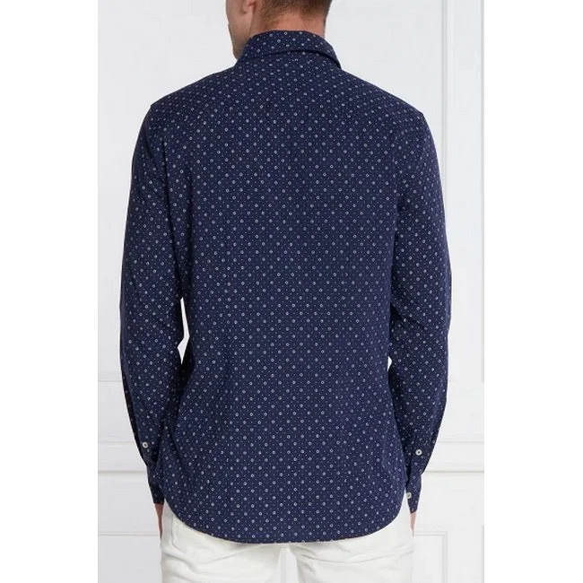 Camisa Guess Azul Marino Hombre