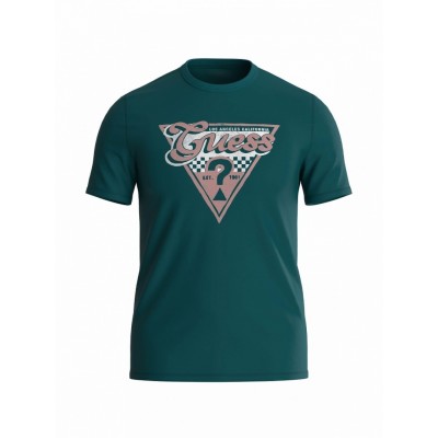 Camiseta Guess Hombre Verde