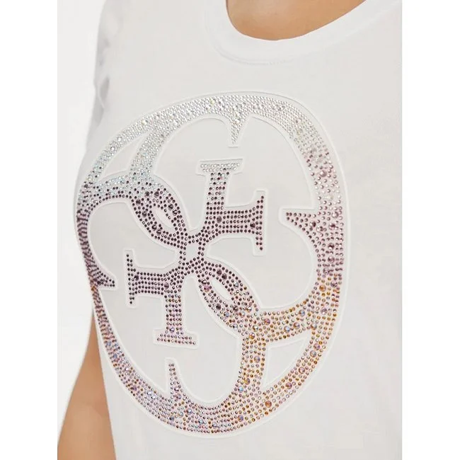 Camiseta Guess Blanca Mujer