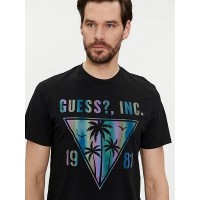 Camiseta Guess Hombre Negra... 2