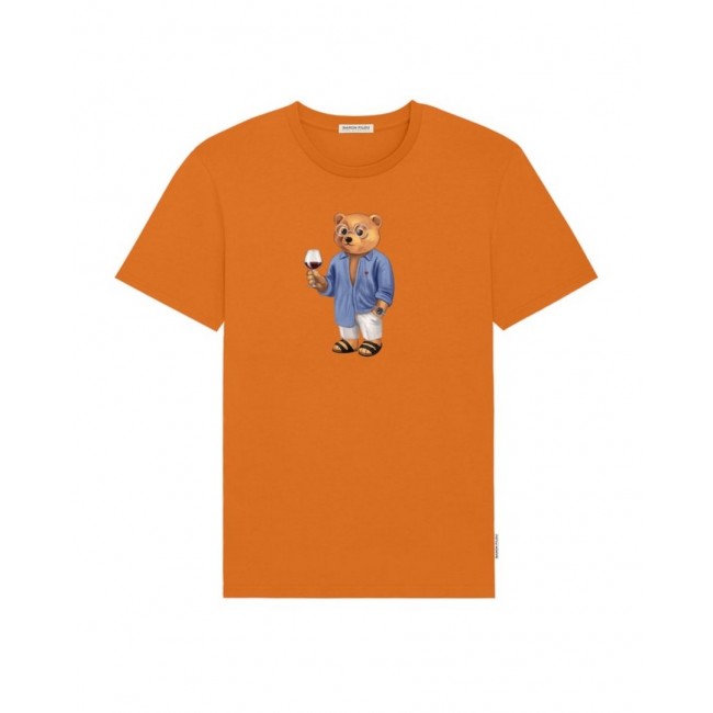 Camiseta Baron Filou Naranja Logo...