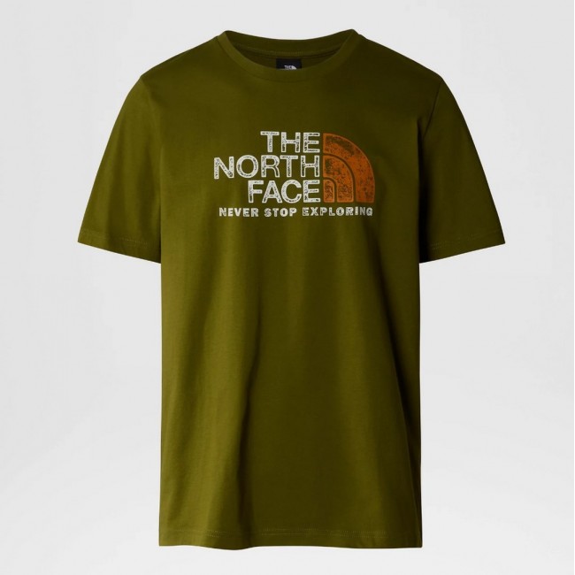 Camiseta The North Face Verde Logo...
