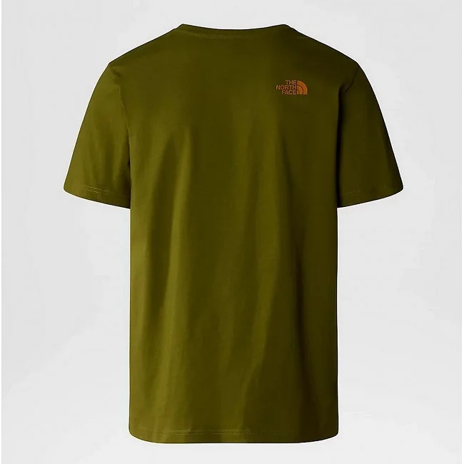 Camiseta The North Face Verde Hombre