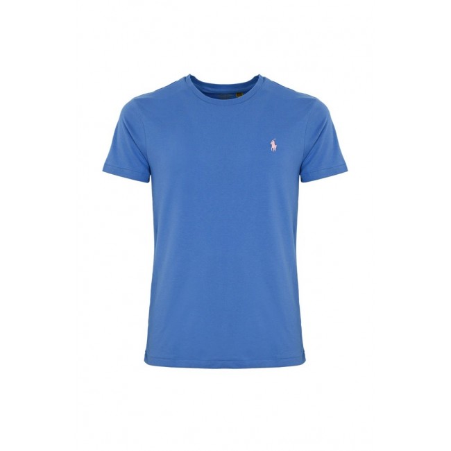 Camiseta Ralph Lauren Azul Logo Pequeño