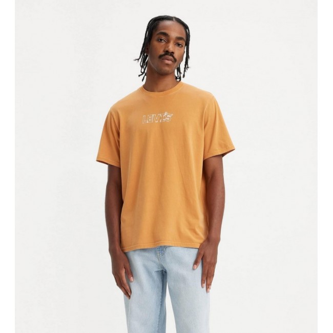 Camiseta Levi's Naranja Logo Frontal