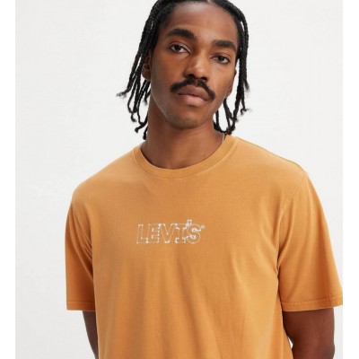 Camiseta Levis Hombre Naranja 2