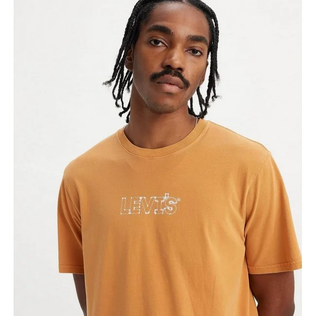 Camiseta Levi's Naranja Hombre