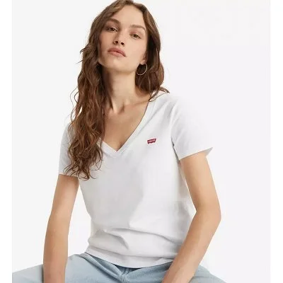 Camiseta Levi's Blanca Mujer 2