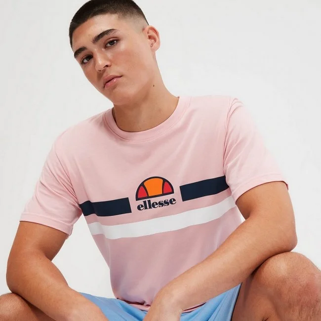 Camiseta Ellesse Rosa Hombre