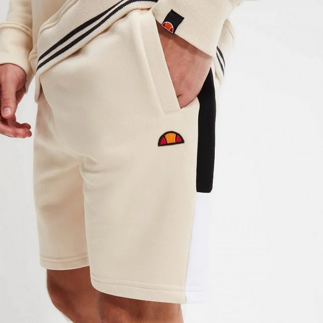 Pantalón Corto Ellesse Beige y Blanco...