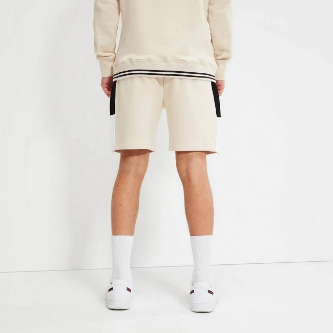 Pantalón Corto Ellesse Beige y Blanco...