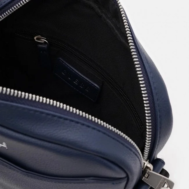 Bandolera Guess Azul Marino Hombre
