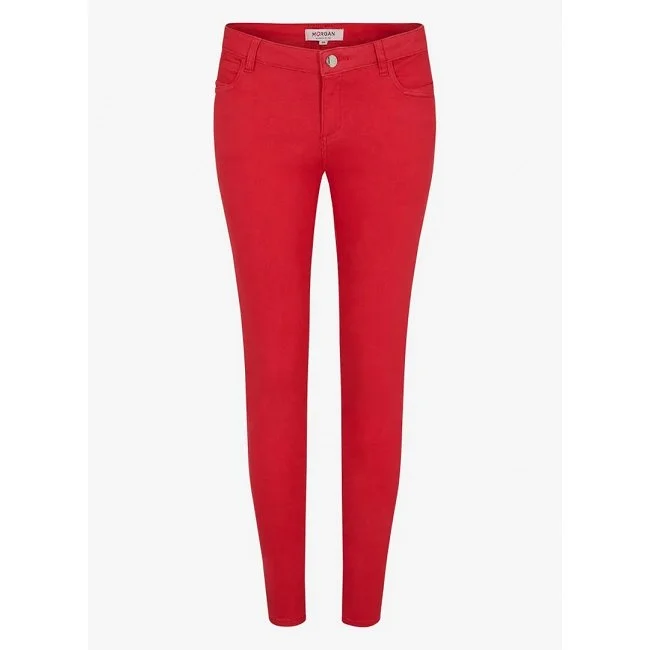Pantalón Morgan Rojo Mujer