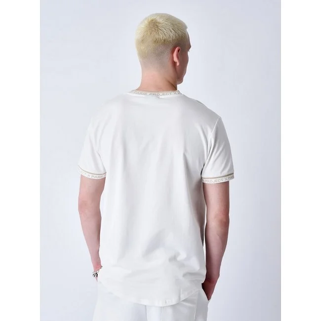 Camiseta Project x Paris Marfil Hombre