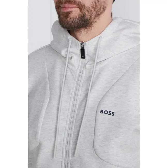 Sudadera Boss Gris Hombre