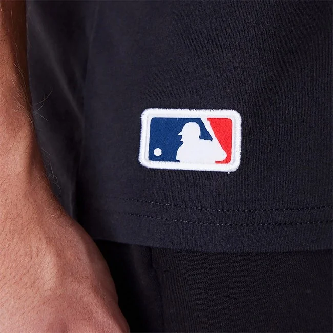 Camiseta New Era Negra Hombre