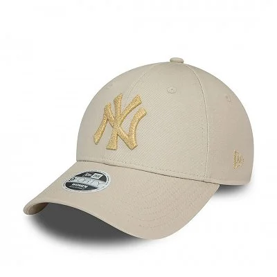 Gorra New Era Beige Logo...