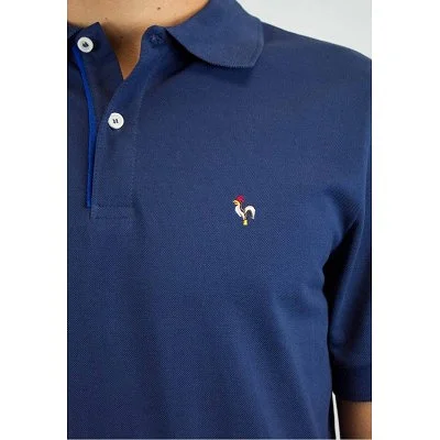Polo Patadegallo Azul Logo... 2