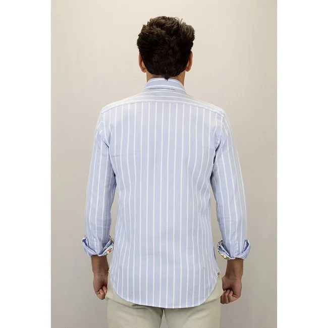 Camisa Patadegallo Rayas Hombre Camisa Patadegallo Rayas Hombre
