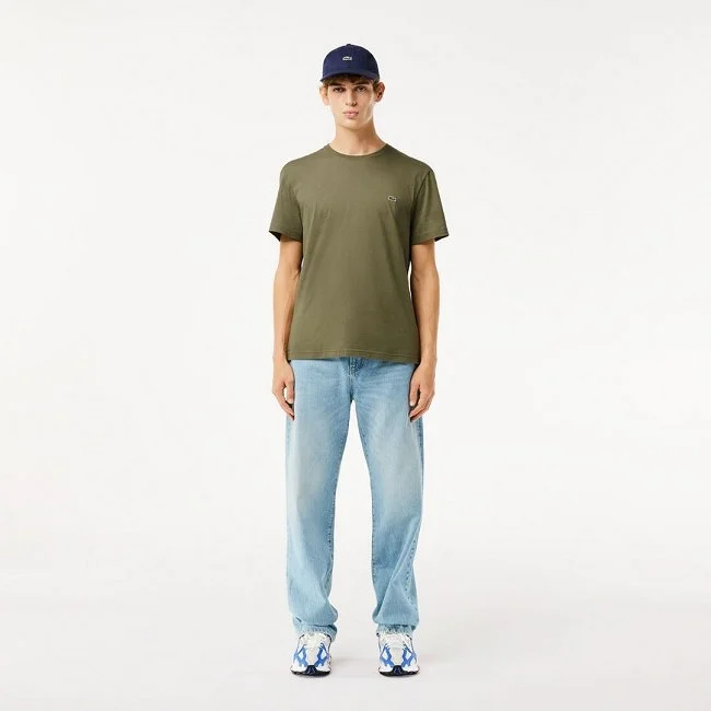 Camiseta Lacoste Hombre Kaki