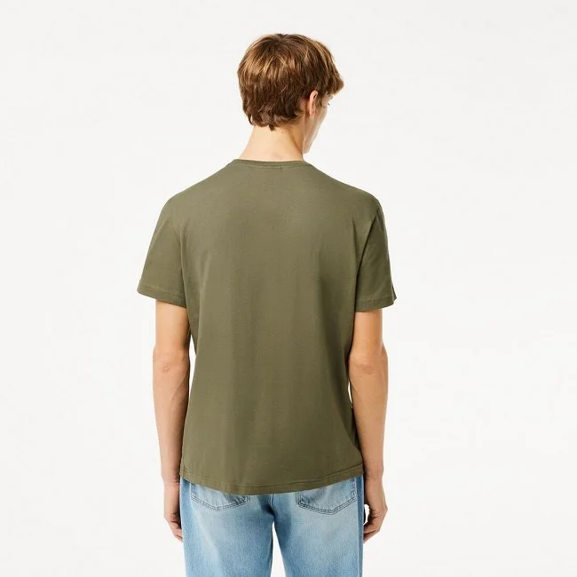 Camiseta Lacoste Hombre Kaki