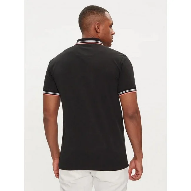 Polo Boss Hombre Negro