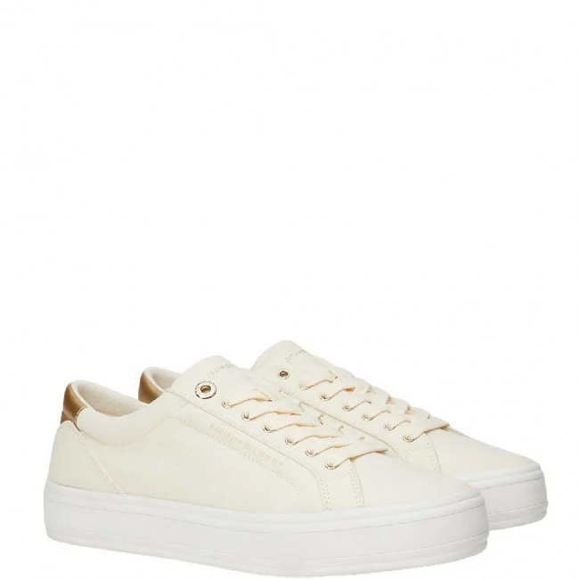 Zapatillas Tommy Hilfiger Beige Mujer