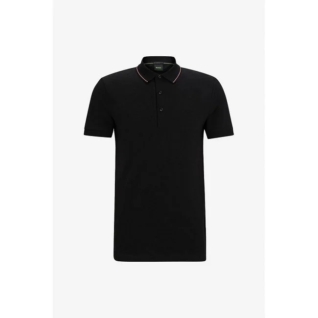Polo Boss Hombre Negro