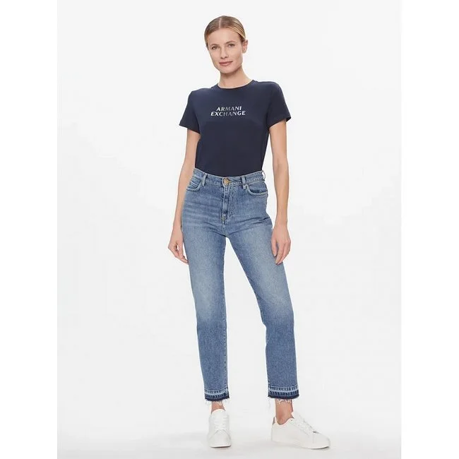 Camiseta Armani Exchange Azul Marino...