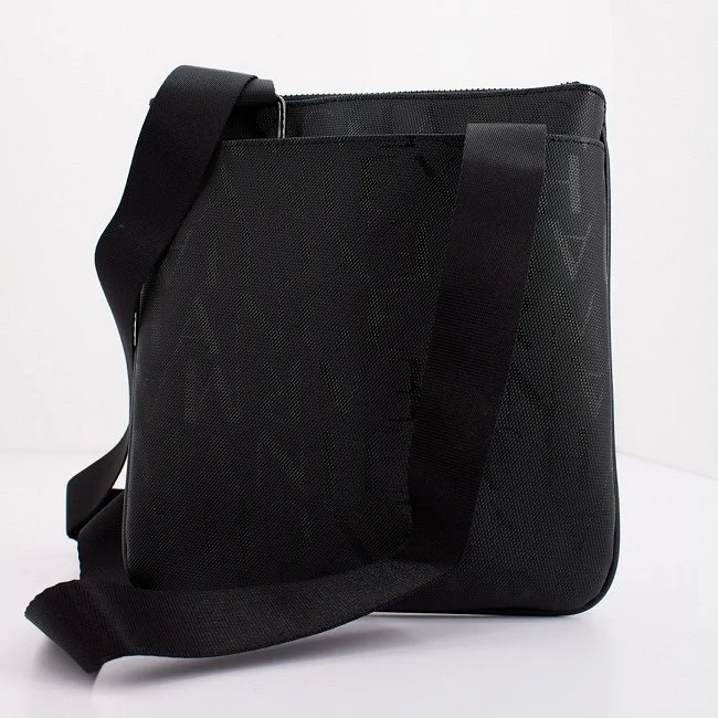 Bandolera Armani Exchange Negra y...