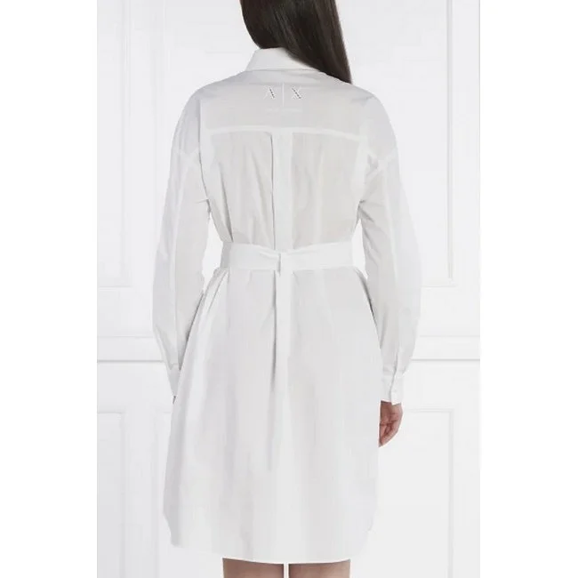 Vestido Armani Exchange Blanco Mujer