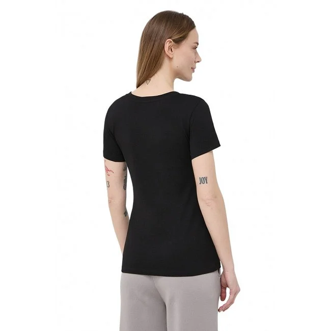 Camiseta Armani Exchange Negra Mujer