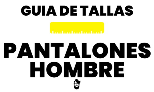 Guía de tallas Hombre