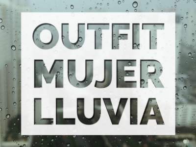 Outfit Mujer Lluvia